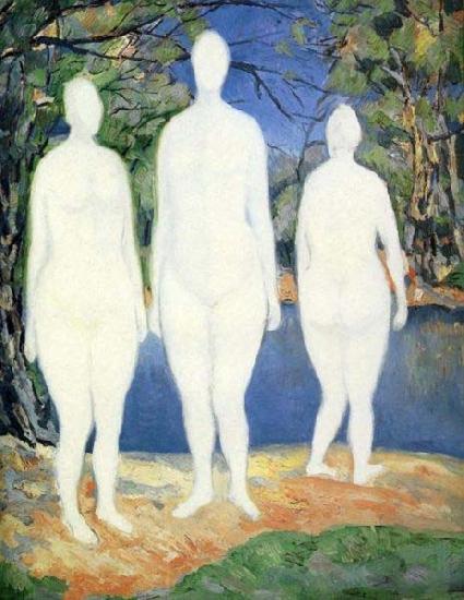 Kazimir Malevich Bathers, oil painting image